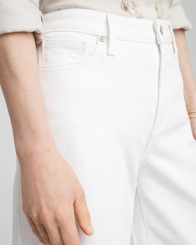 So Slimming High-Rise Wide Cropped Jeans - image 4